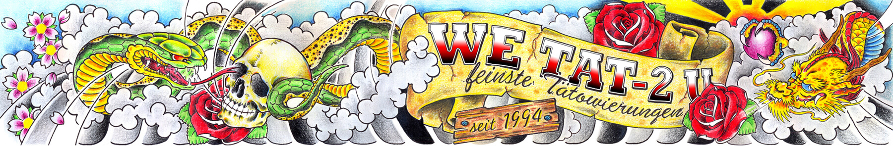 WE TAT-2 U. feinste Tätowierungen seit 1994